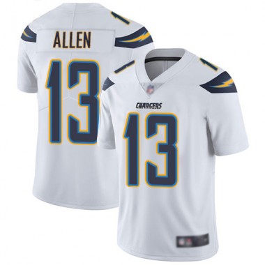 Los Angeles Chargers NFL Football Keenan Allen White Jersey Men Limited #13 Road Vapor Untouchable